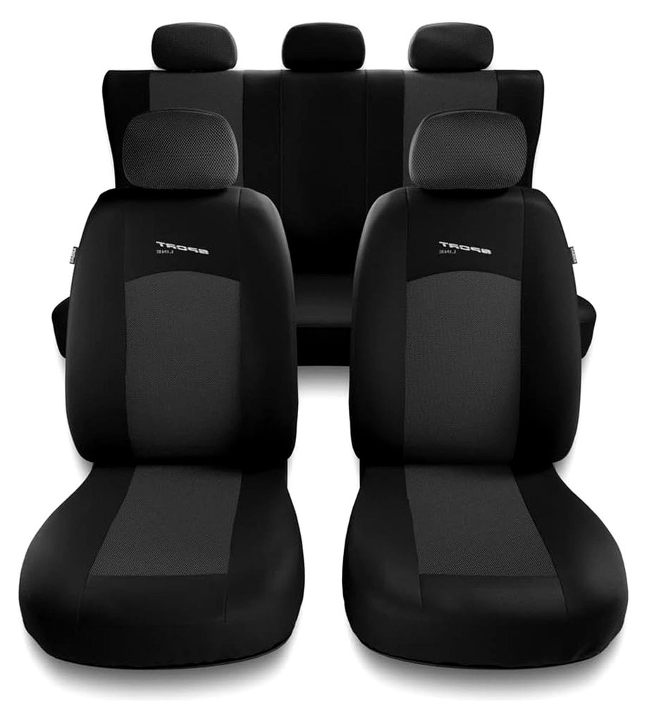Universal Sitzbezüge Auto kompatibel mit Kia Stonic (2017- ) - Autositzbezüge Schonbezüge für Autositze - S-G1