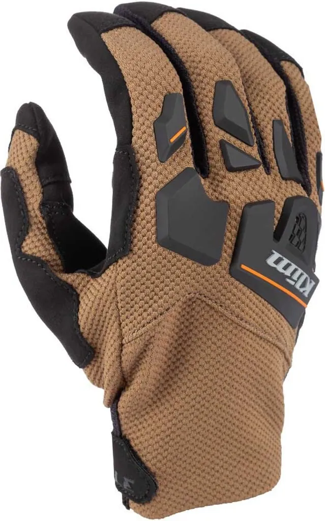Gants Klim Rebelle Marron XL pour femmes avec paume renforcée moto
