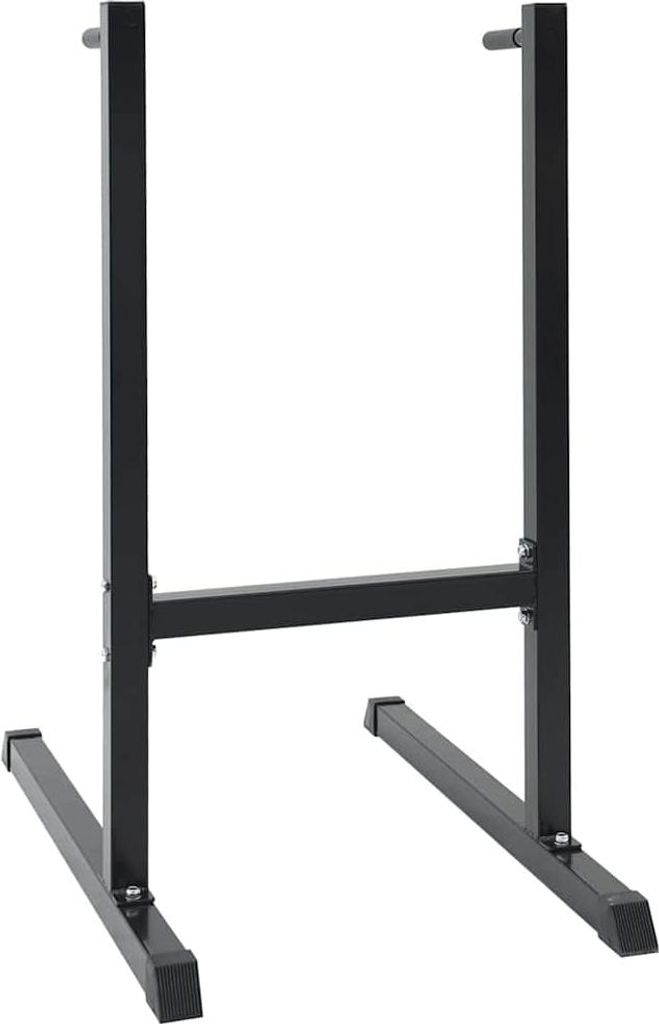 vidaXL Dip Station Schwarz 103,5 x 66,5 x 121,5 cm