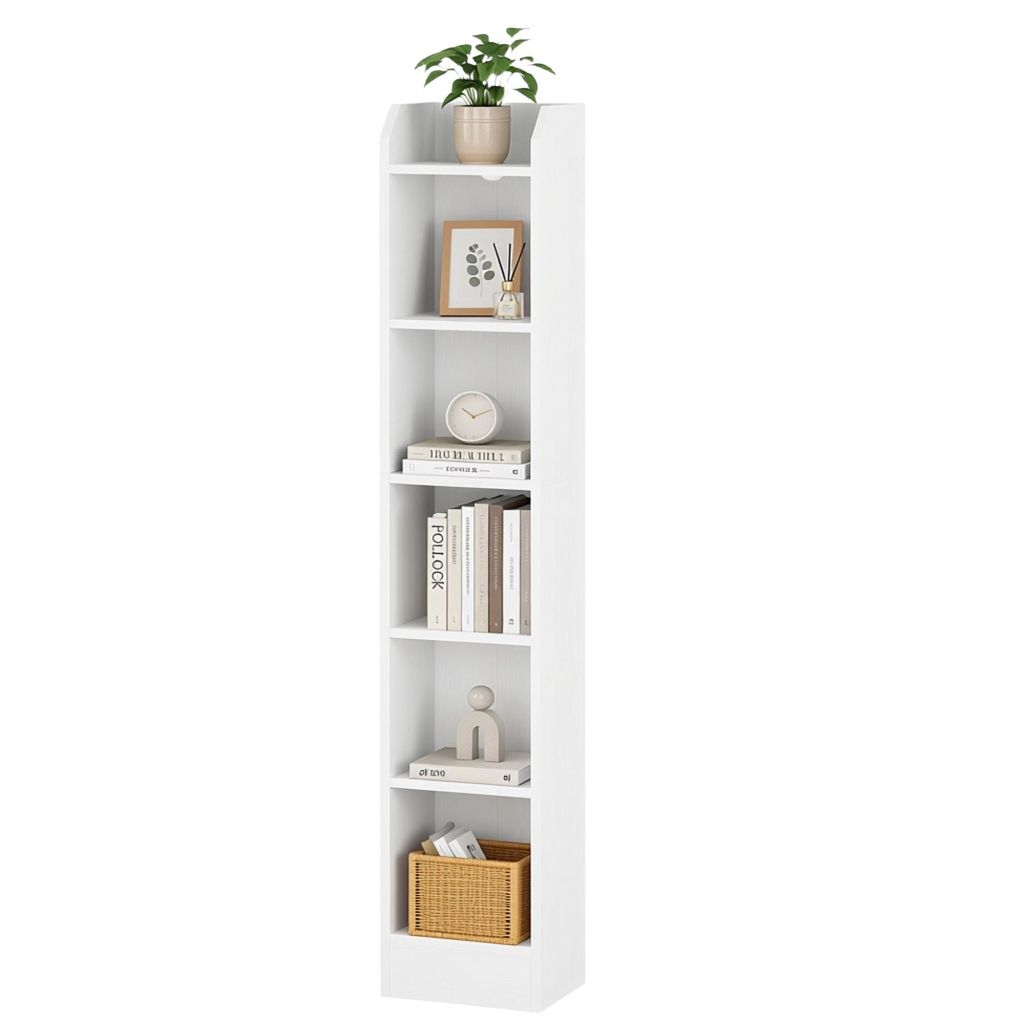 Bücherregal Standregal, 6-stöckiges, 24 x 30 x 169,5 cm Produktbild 