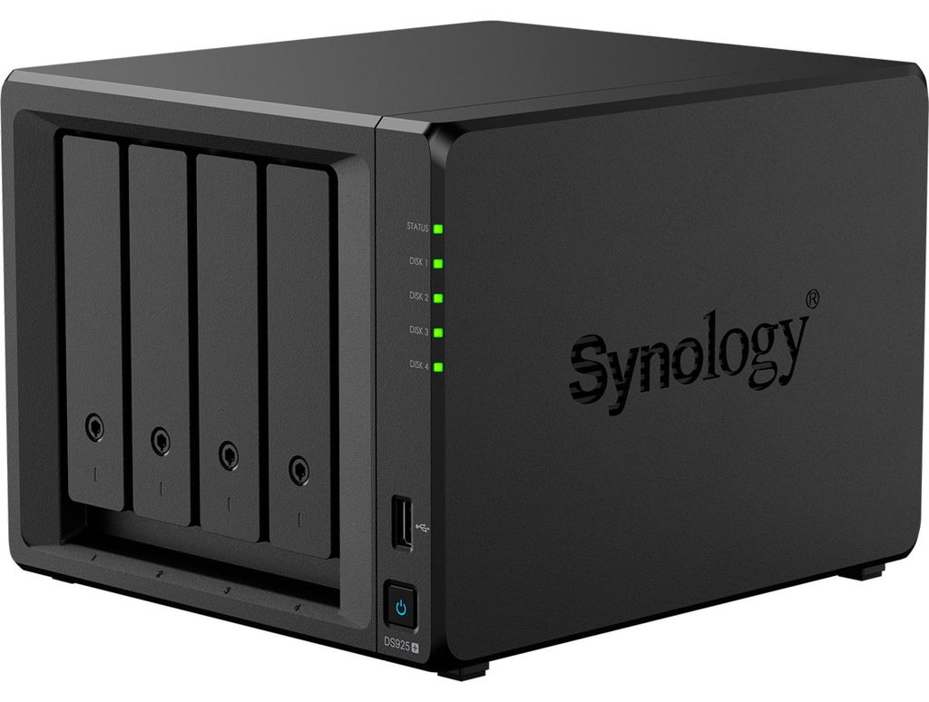 Synology DiskStation DS925+, NAS, Ryzen Embedded, V1500B, 4 Produktbild 