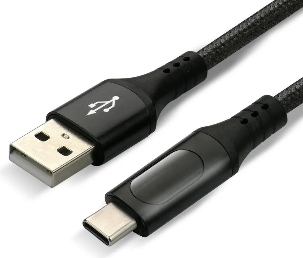 Cavo everActive CBB-2CBL 2m con Display LCD: Carica USB-C 3A Professionale - 2