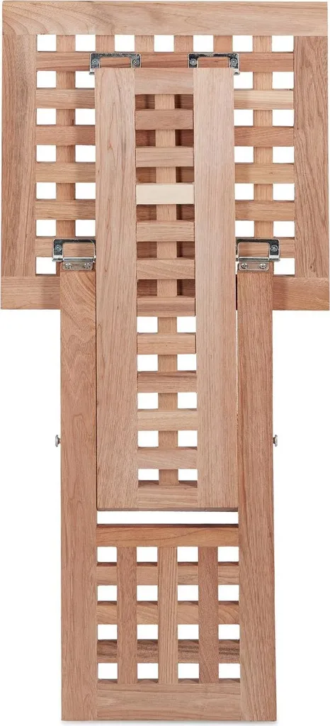 Petite table d'appoint pliable noyer : la solution petit espace - 6