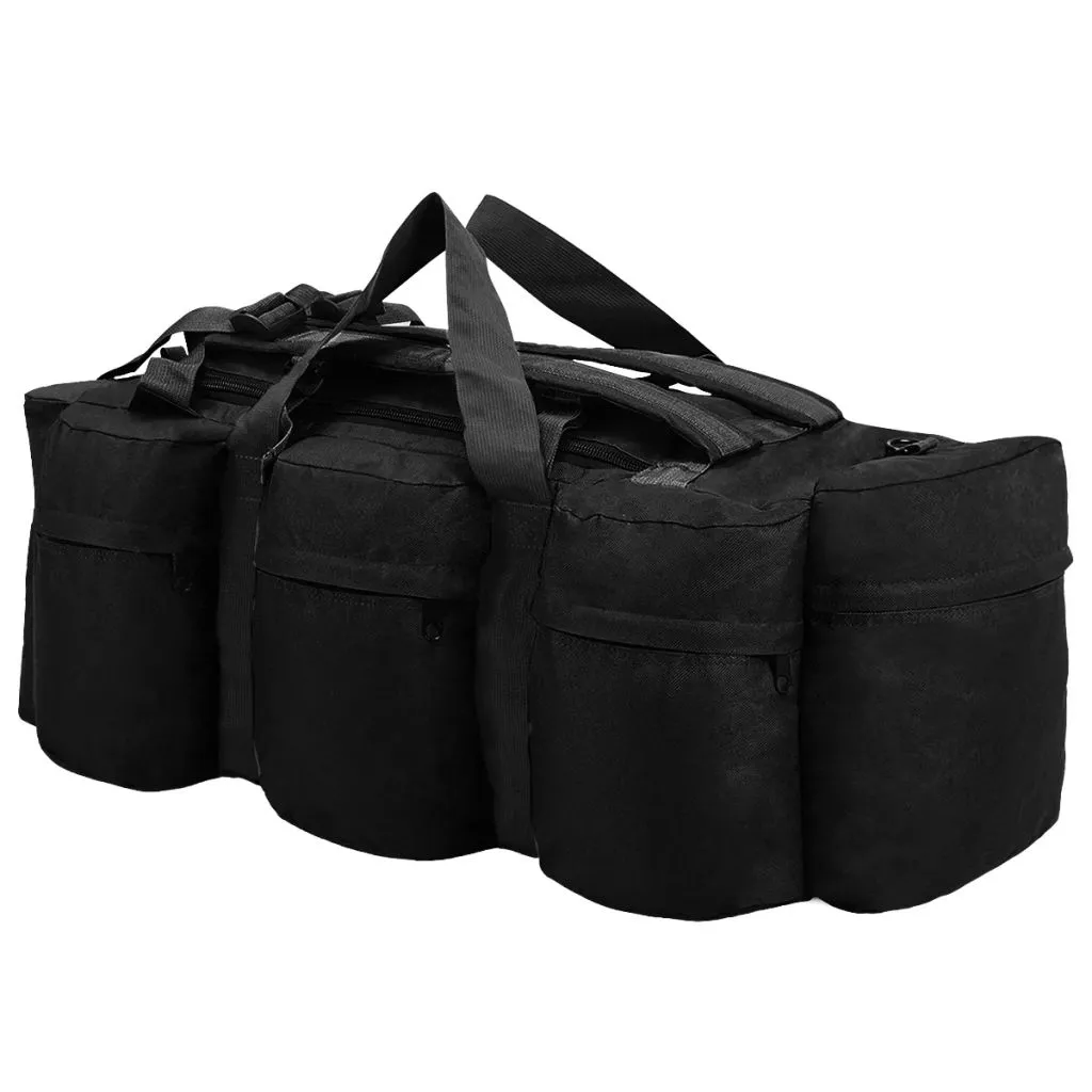 Sac marin militaire 85 L noir pour transporter vos objets lourds - 9