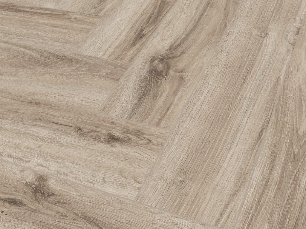Falquon | 1,75 m² | Braun 6 mm Vinylboden Fischgrät Produktbild 