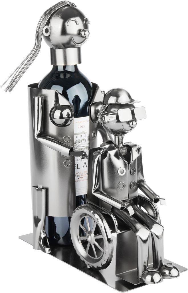 BRUBAKER Porte-bouteille De Vin Justitia Avec Serpent