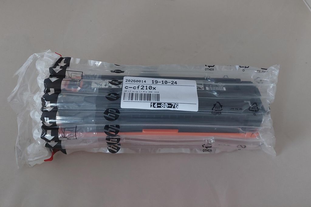 Original HP Toner CF210x 131X black für Laserjet Pro 200 Series bulk