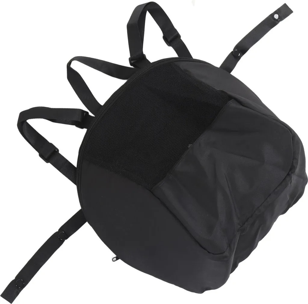 Organisateur de poussette universel noir et sac de transport large