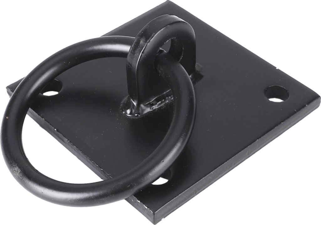 Kotviaci krúžok čierny 100 x 100 mm - na kus Obrázok produktu 