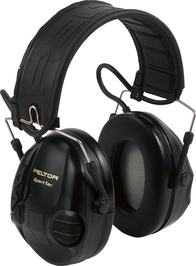 Kapselgehörschutz 3M Peltor SportTac Sportschießen Audioeingang EN 352-1 26dB