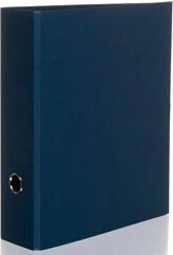 Classeur ROESSLER PAPIER 8 cm dos Navy - Mécanisme robuste et durable