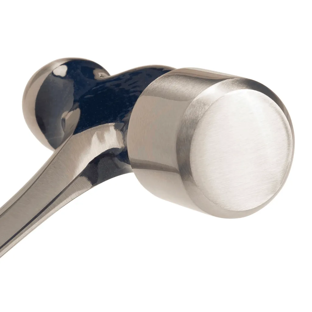 Marteau Estwing Manche Vinyle Bleu 340g avec Face Lisse Diamètre 23