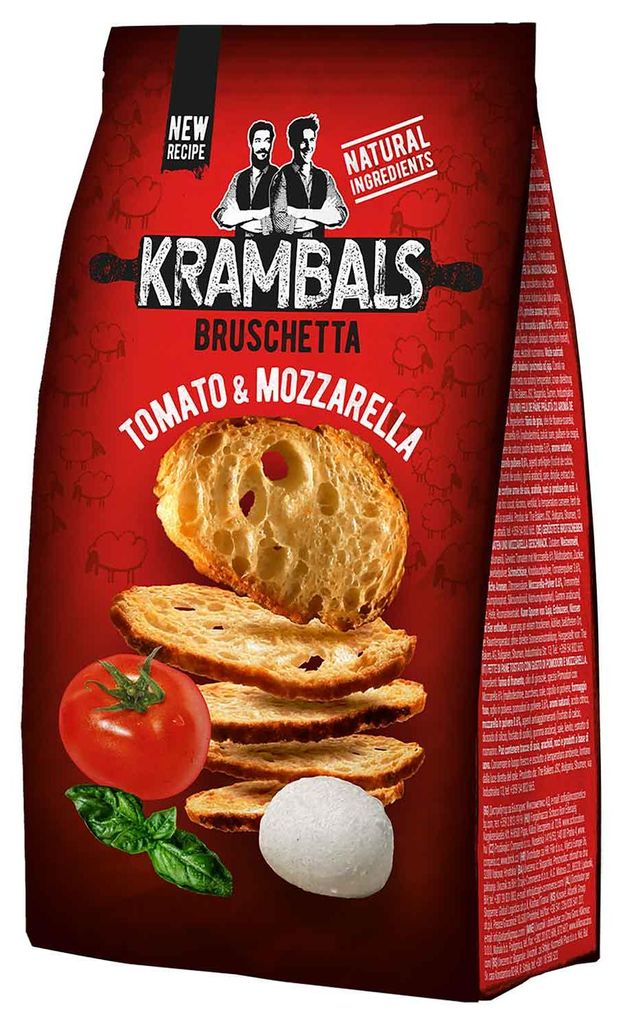 Krambals Bruschetta Tomato & Mozzarella 70g Produktbild 