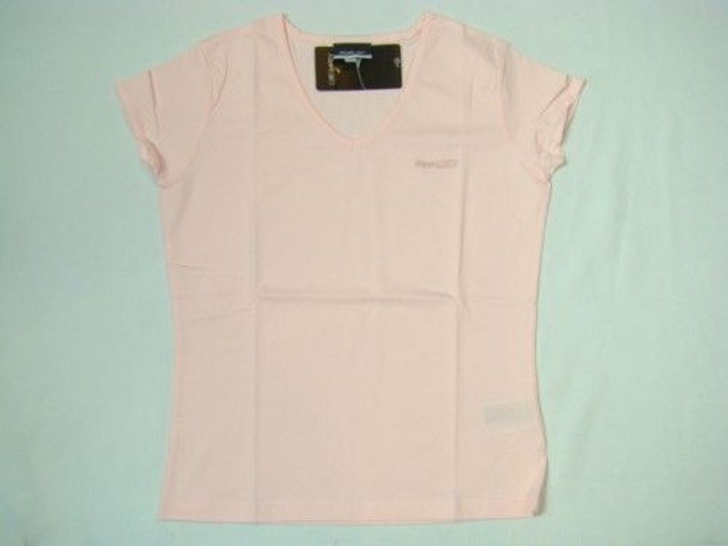 Reebok V Neck Damen T-Shirt rosa, Größe:M/38