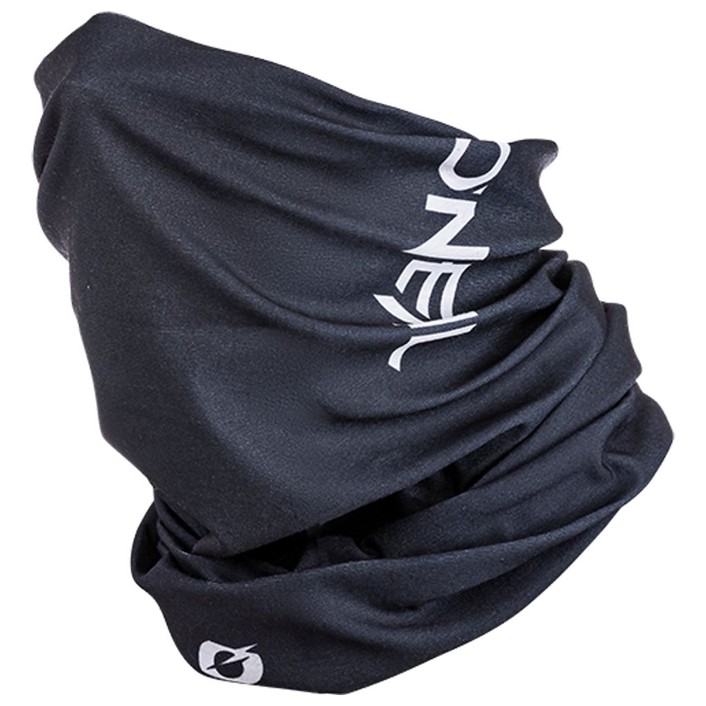 Oneal Plain Nackenwärmer Schwarz Mann Schwarz One Size