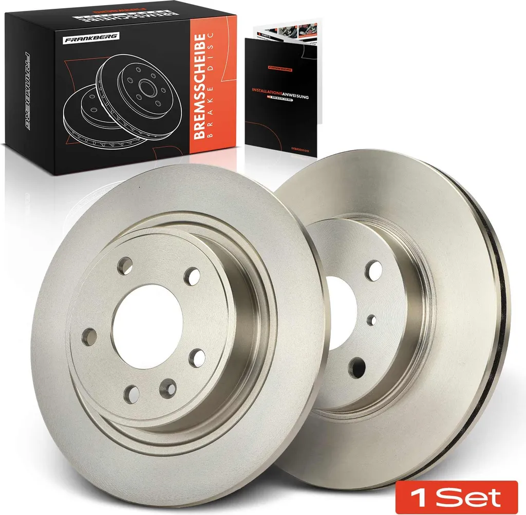 Paire de Disques de Frein Haute Résistance pour Toyota Corolla 92-01
