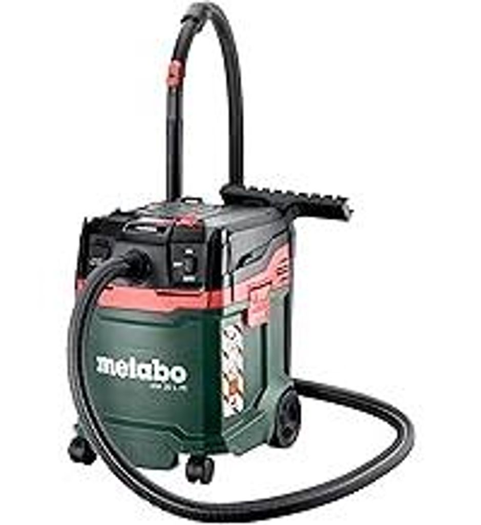 metabo ASA 30 L PC Allessauger – 602086000 – Nass-/Trockensauger mit integrierter Filterabreinigung – 5,5 m Kabellänge