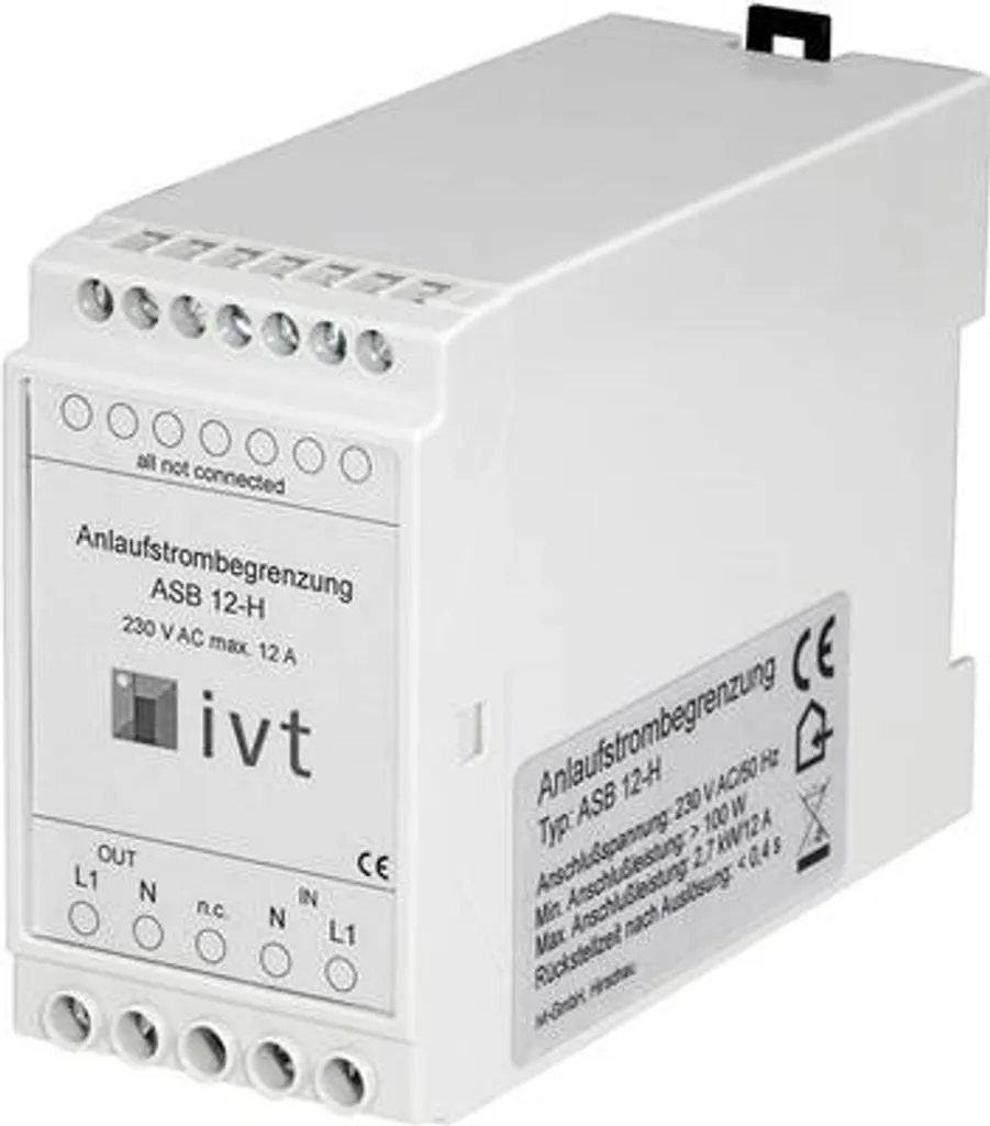 Limitateur de démarrage IVT ASB 12-H pour gros appareils ménagers