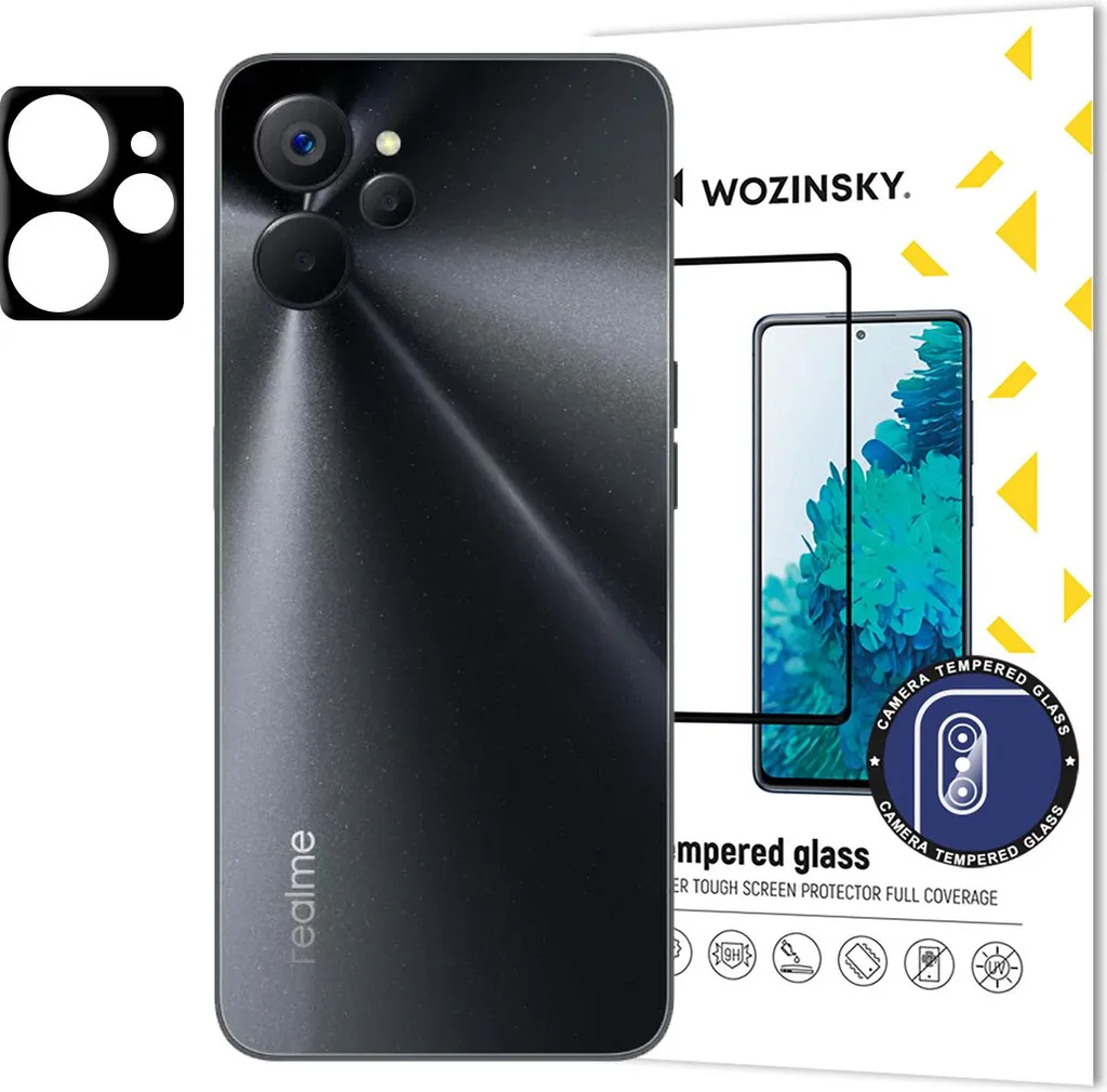 Recensione Wozinsky Full Camera Glass per Realme 10 5G / 9i 5G 9H