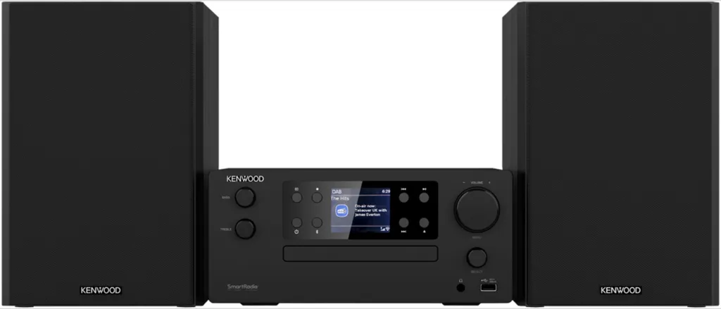 Microchaîne Hi-Fi Kenwood M-9500S-B connectée Bluetooth et Wi-Fi