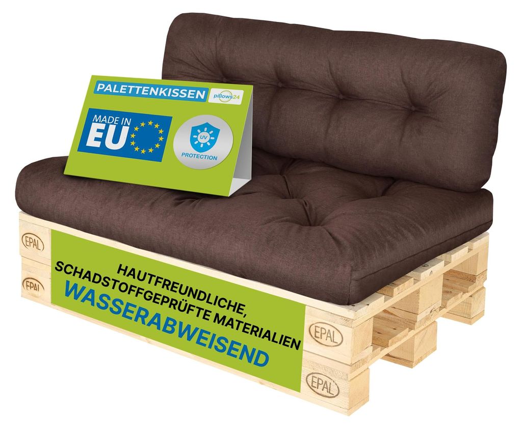Pillows24 - Palettenkissen wasser- und UV-beständig - 2ER Produktbild 