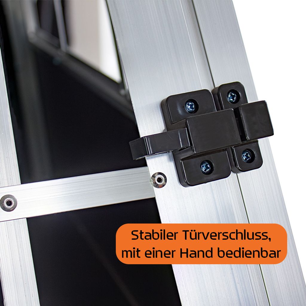 Hundetransportbox Hundebox Auto Alu Hunde Transportbox Produktbild 4