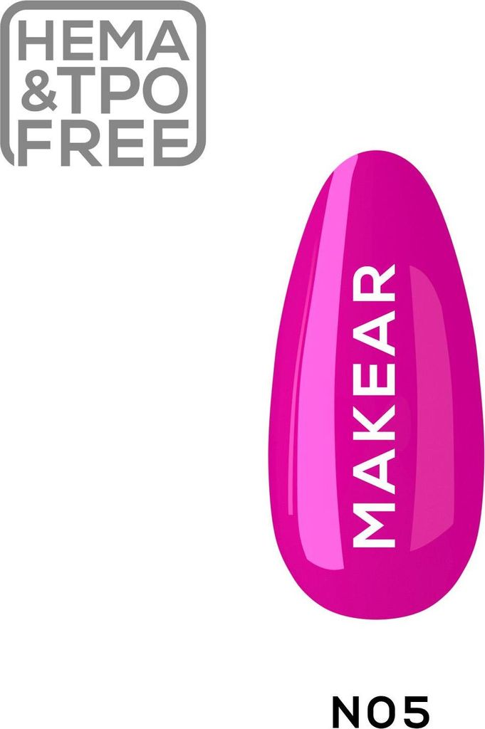 N05 Neon UV Nagellack 8 ml Makear
