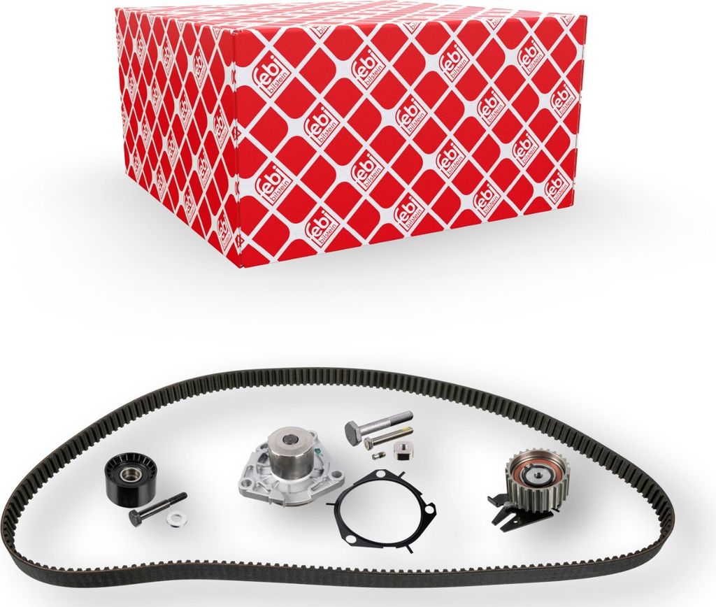 FEBI BILSTEIN 173212 Zahnriemensatz + Wasserpumpe für FIAT GRANDE PUNTO (199) PUNTO EVO (199) DOBLO Kasten/Kombi (263) TIPO Kombi (356) BRAVO II (...
