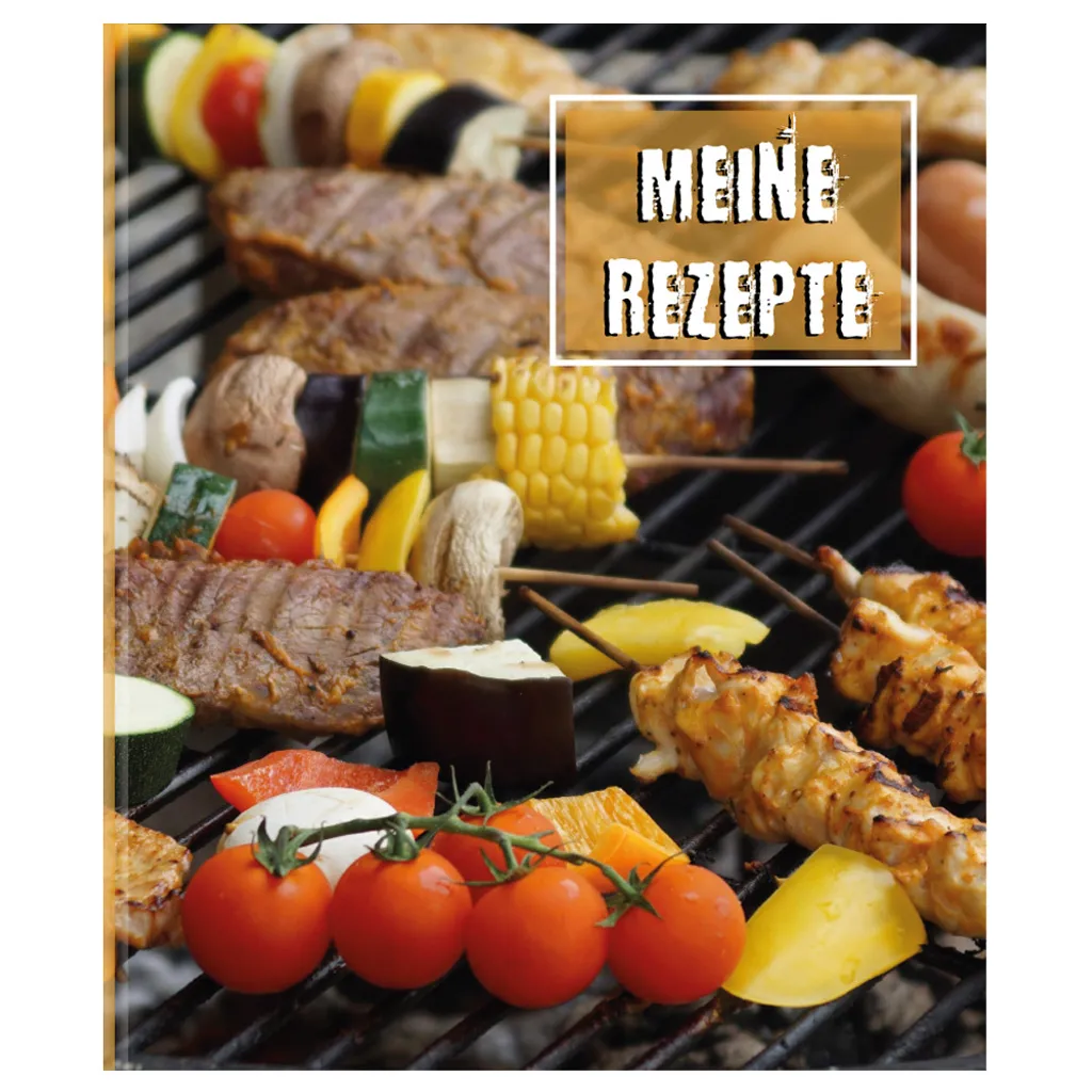 PRICARO BBQ Recipe Folder A5 - Raccoglitore Ricette con 3 Blocchi Note - 3