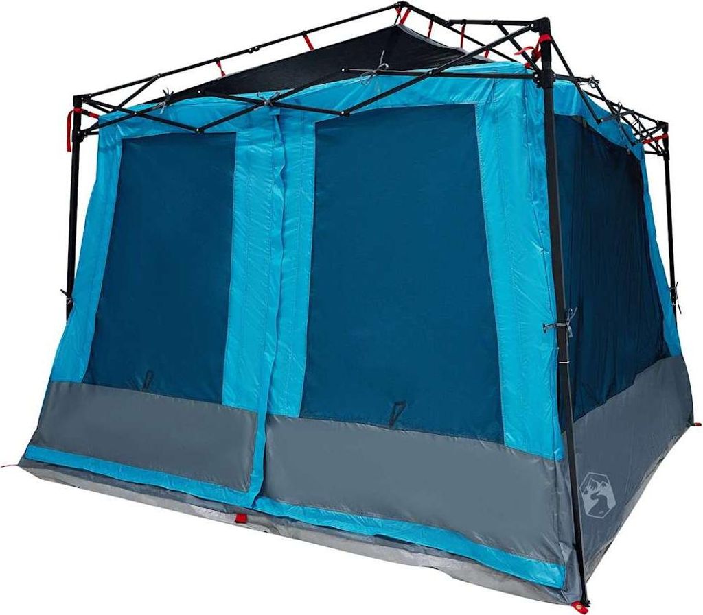 vidaXL Innenzelt mit Dach mit Speicher Blau 291 x 291 x 240 cm Taft