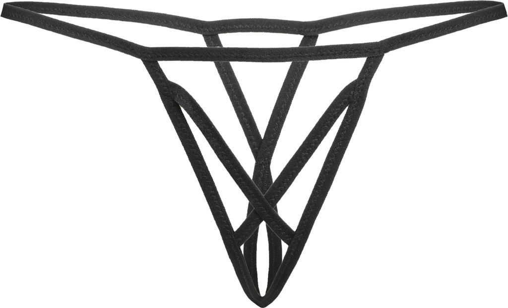 Teyli Ouvert Tanga Menndi Female 3113T schwarz XXL