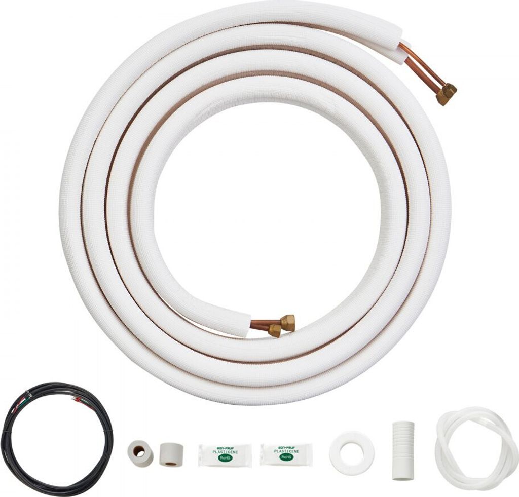 Mini Split Leitungsset 4876,8mm Kupferrohr - AC Anschlusskabel 6,4x9,5mm - Klimaanlage Zubehör