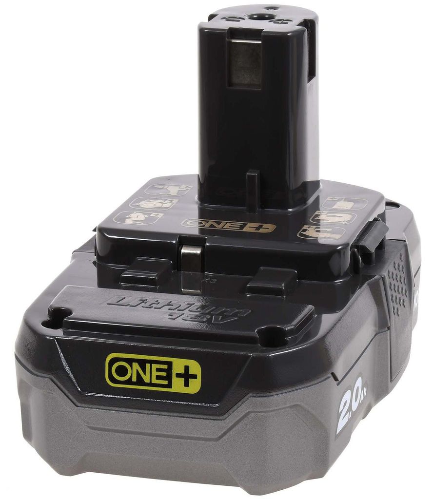 RYOBI 18 V ONE+ 2,0 Ah Lithium+ Akku RB18L20 Original Produktbild 