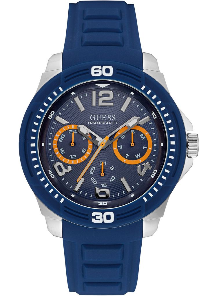 Guess W0967G2 Herren-Armbanduhr, Edelstahl-Gehäuse Produktbild 