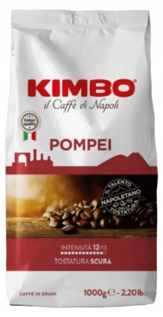 Café en grains Pompei Kimbo, 1 kg Image du produit 