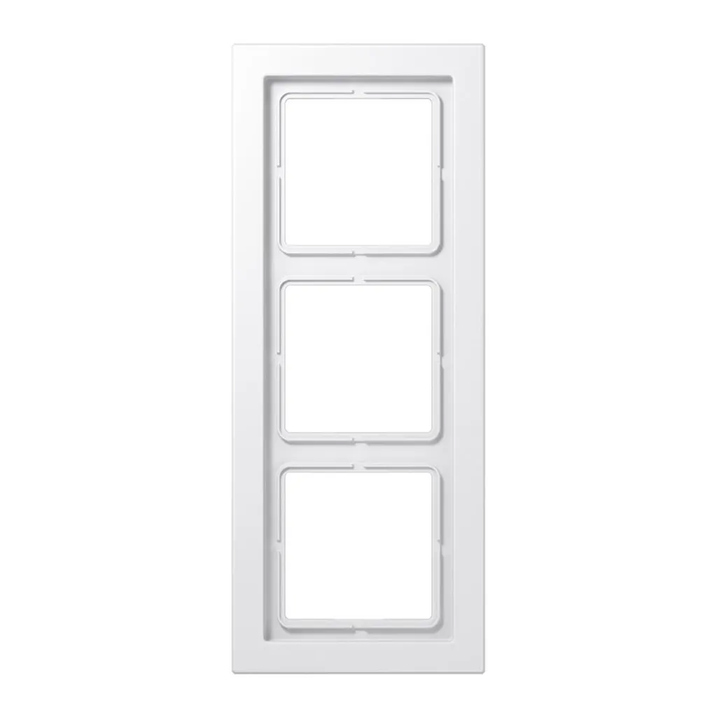 Enjoliveur Double Variateur Jung LSD 983 WW Blanc Alpin pour Finition