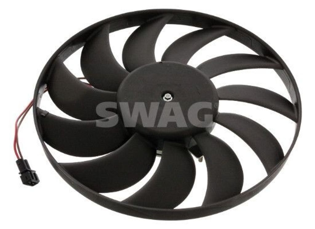 SWAG 30 94 6563 Lüfter Motorkühlung Kühlerlüfter für VW Transporter IV Bus (70B, 70C, 7DB, 7DK, 70J, 70K, 7DC, 7DJ) Wasserkühler