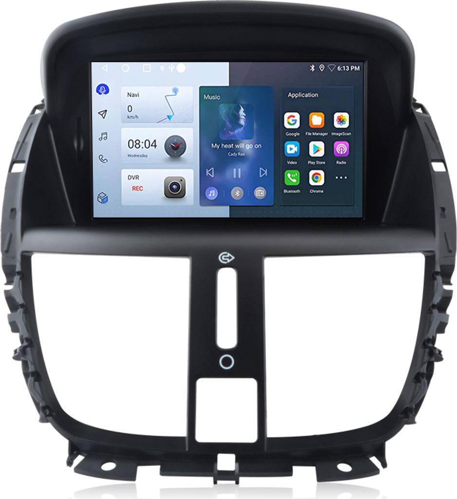 Navigační přístroje autorádio 2+32G Android12 carplay GPS Obrázek produktu 