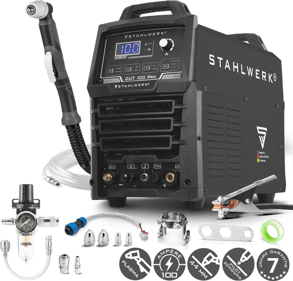 STAHLWERK Plasmaschneider CUT 100 Pro mit 100 Ampere und Produktbild 