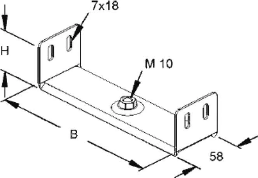 Support plafond chemin de câbles RTU 60.200 : solution de pose rapide