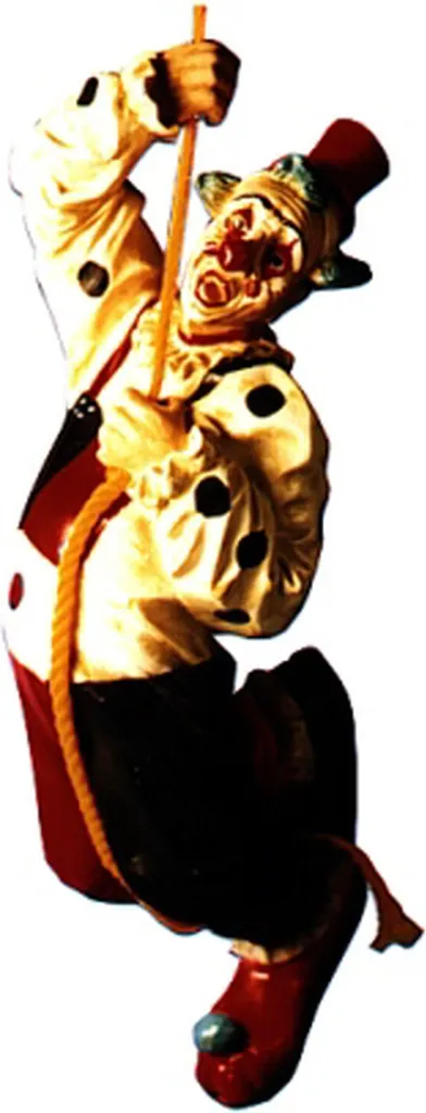 Statue clown design 5010 - Décoration originale pour intérieur terne