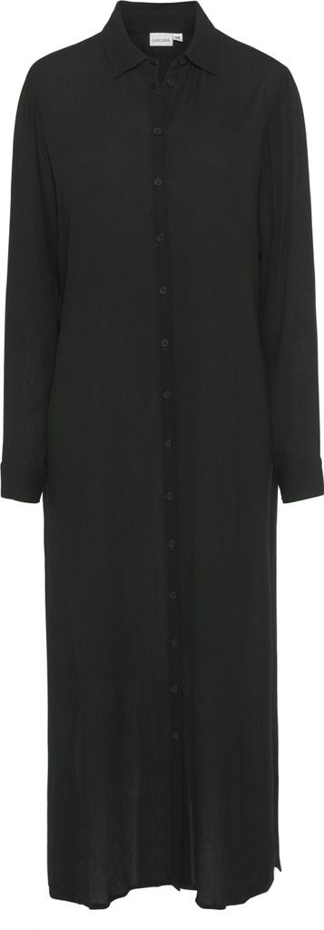 LASCANA Hemdblusenkleid schwarz Größe 42