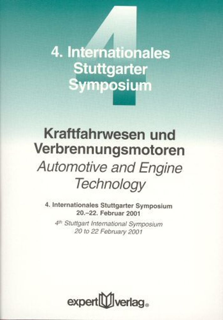 Kraftfahrwesen und Verbrennungsmotoren, 2001. Automotive and Engine Technology