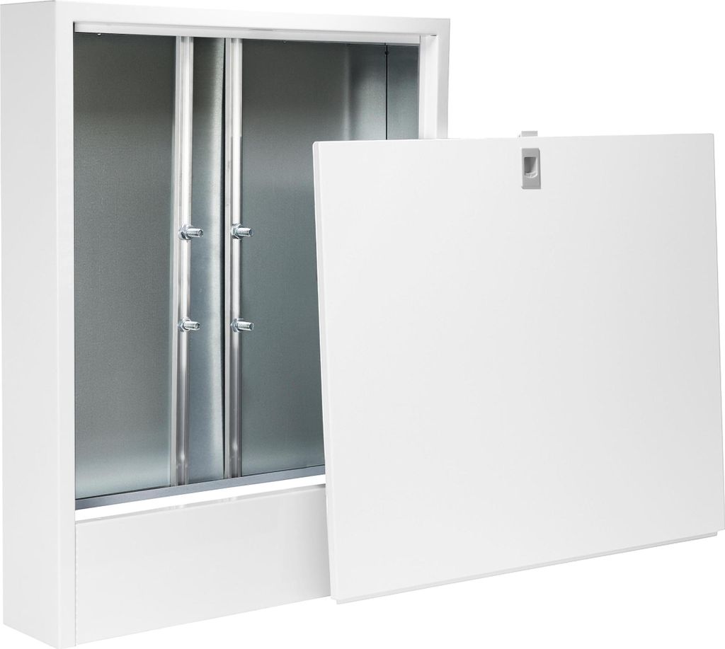Aufputz-Verteilerkasten für Fußbodenheizung – 2-14 Heizkreise - 1000x630x110mm (2-14 Heizkreise)