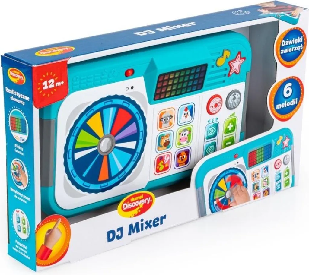 Mixer DJ 4 Canali con Effetti DSP e Interfaccia USB Integrata