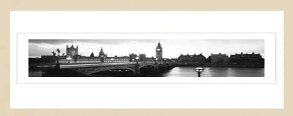 Cadre photo Londres incassable pour éviter les bris de verre