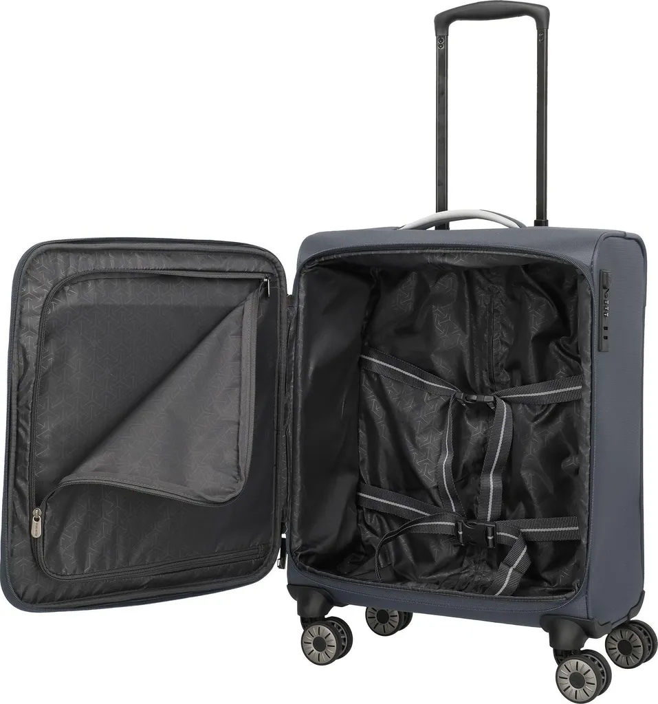 travelite carrello Jetpack Max 4 Cabin Anthrazit grigio scuro - 6