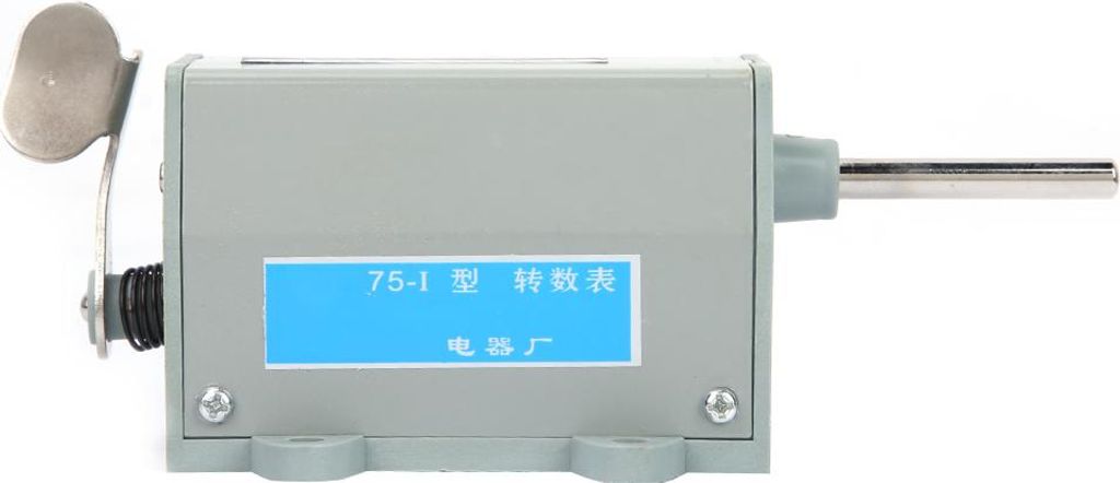 Mechanischer, drehbarer 5-stelliger Zähler, rückstellbar durch Zugmechanismus, manuelle Handzählung