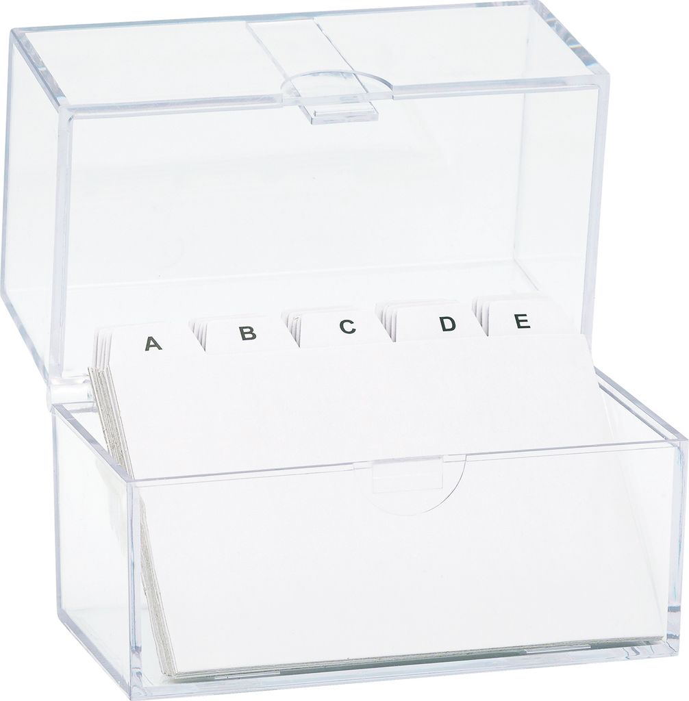 TSI K3T Kartei-Kasten A7 mit Register A-Z Produktbild 3