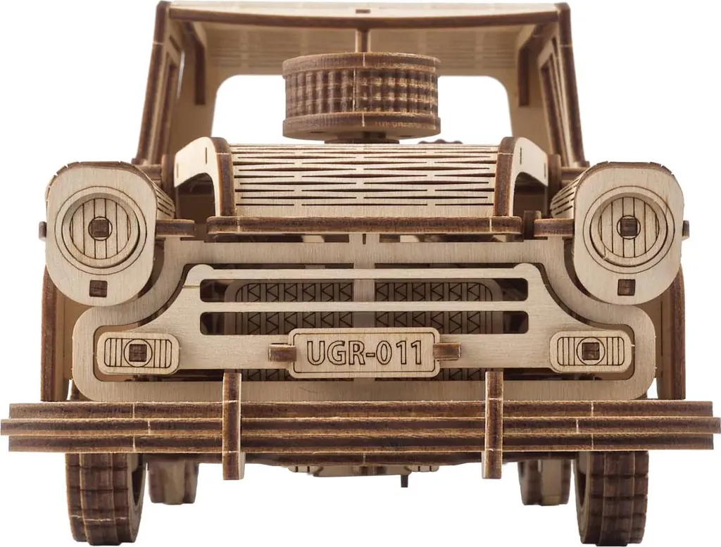 Casse-tête mécanique en bois pour adultes Ugears Camion Pick-up